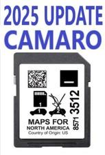 *UPDATED MAPS* 2025 GPS NAVIGATION SD CARD 2019-2024 CAMARO MODELS
