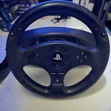 Tested Thrustmaster T80 Playstation PS3 PS4 Racing Steering Wheel Clamp & Pedals