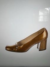 Horsebit Accent Patent Leather Pumps