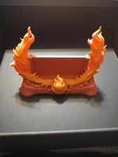 3d printed Fire Elemental Card Display Stand!! Great For Pokemon And Other TCG!!
