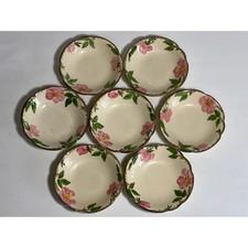 Franciscan DESERT ROSE 5.25in Dia. Dessert Bowls Made in USA Set of 7