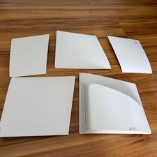 Official PlayStation 5 Pro - Original White Cover Plates (Disc Cover Included)