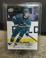 2025-26 Upper Deck Series 2 MICHAEL MISA Young Guns Rookie Card #487 RC Sharks