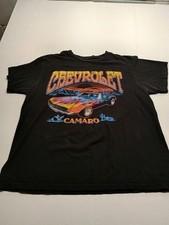 Chevy Camaro Gm T Shirt Black Medium Short Sleeve 