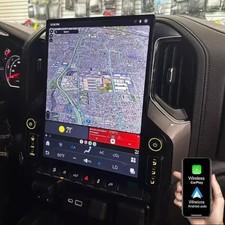 15.6" Radio For Chevrolet Silverado GMC Sierra 2019-2023 Tesla Vertical Screen