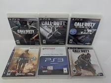 HUGE PS3 CALL OF DUTY LOT of 6 - Black Ops, Ghosts, Modern Warfare, Advanced CIB