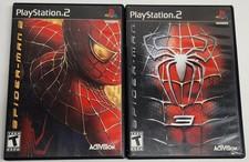 Spider-Man 2 & Spider-Man 3 (Sony PlayStation 2) PS2 Lot Of 2 Complete, Tested