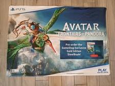 Avatar: Frontiers of Pandora - GameStop Promo Fabric Poster / Banner  48" x 34"