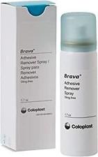 Brava Adhesive Remover Wound Dressing Spray and Wipe Pack 3 Items 1.7 oz