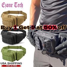 Tactical Waist Fanny Pack Belt Bag Phone Pouch Military Camping Hiking Outdoor