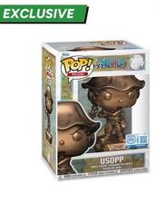 Funko Pop! Plus Usopp Bronze Statue #2016 One Piece Funko Shop with Protector!🔥