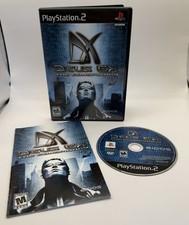 Deus Ex: The Conspiracy (Sony PlayStation 2, 2002) CIB w/ Registration Card