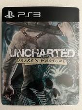 Uncharted Drake's Fortune Custom-Made G2 Steelbook Case PS3/PS4 (NO GAME)