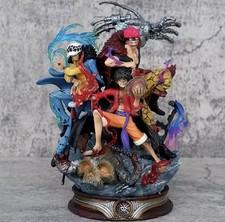 Monkey D. Luffy Trafalgar Law Eustass Kid One Piece Anime PVC Figure 2 Statue