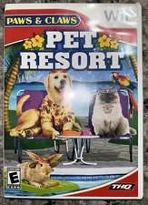Paws & Claws Pet Resort - Nintendo Wii ~ Complete With Manual