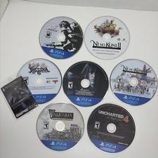 PS4 Games Lot of 6 W/ EXTRAS - TESTED - final Fantasy Persona Dissidia Ni No
