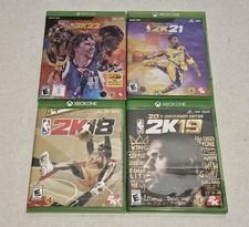 Lot of 4 Xbox One Games - NBA 2K18 2K19 2K21 2K22 Special Editions Bundle