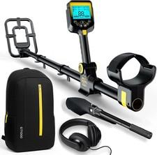 Metal Detector for Adults Waterproof - 2000mAh Chargeable Professional Cordless