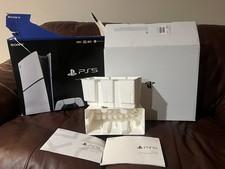 SONY PLAYSTATION 5 (PS5) BOX, MANUAL & INSERTS ONLY (Console Digital Edition Box