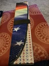 1-Piece Windshield Sun Shade  American Flag