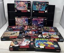 Super Nintendo Game Lot Of 12 Games Complete CIB