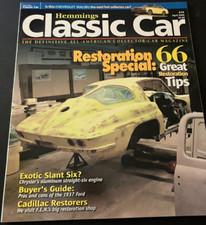 Hemmings Classic Car Magazine Vol 2 Issue 7 - Restoration Special, Chevy Malibu