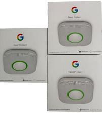 EMPTY Box Nest Protect Smoke and Carbon Monoxide Alarm Packaging Only x 3