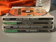 Sony PlayStation 4 Game Lot Star Wars Atari Surf Riders Stuart Little PS1 PSO