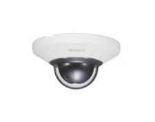 Sony SNC-DH110T-W 720p HD 1.3MP Vandal-Resistant IP Minidome Camera - PoE, IK10
