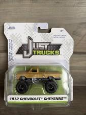 Jada Just Trucks 1972 Chevrolet Cheyenne Gold Wave 44 1:64 Scale
