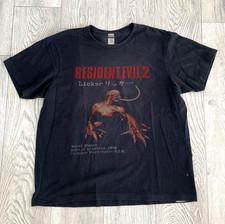 Resident Evil 2 Licker T-Shirt Classic Horror Game Graphic Tee Unisex S-5XL