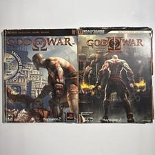 God Of War 1 & 2 Strategy Game Guides Prima Brady Games PS2 READ
