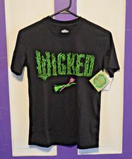 Wicked Officially Licensed Graphic Tee - Black - XXS - XXL (NEW with TAGS)
