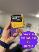 WINGMAN GRIP CASE, CUSTOM DESIGNED ERGONOMIC ADDON FOR PANIC PLAYDATE, PD PURPLE