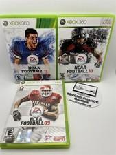 Xbox 360 NCAA Football 09 10 11 Games Bundle Complete Tested Free Shipping 