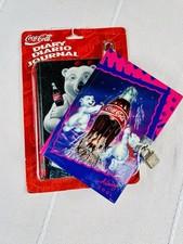 Vintage Coca Cola Polar Bear Diary Journal Set w Lock Keys Collectible Gift 2