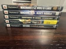 Playstation 2, PS 2 , 5 Video Game Bundle