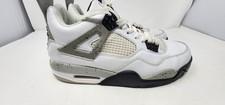 2016 Nike Air Jordan 4 Retro White Cement OG 840606-192 Men’s Size 11 US