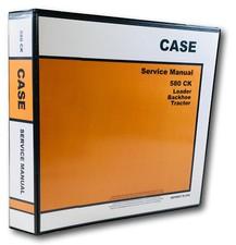 Case 580 580CK Tractor Loader Backhoe Service Manual Shop Book Construction King