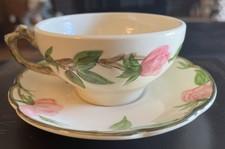 Vintage Franciscan Desert Rose Tea Cup And Saucer Set Made In USA CA Cottagecore