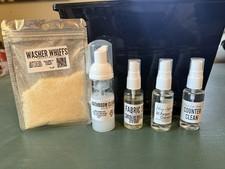 Lot Of Sample Sized Scentsy Cleaning Products Washer Whiff Bathroom Cleat 