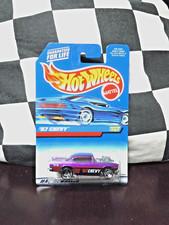 Hot Wheels 57 Chevy Purple #787 1997 Made in Thailand New In Package