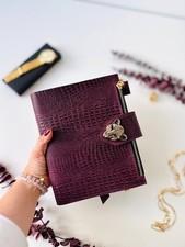 Luxury A5 dated 2026 weekly Leather Planner - Your Ideal Organizer.