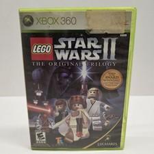 Lego Star Wars II 2 the Original Trilogy (Microsoft Xbox 360) Tested Game + Case