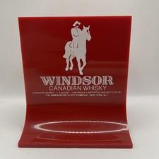 Vintage Windsor Canadian Whiskey Swizzle Stick Holder Barware Advertising
