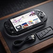 PS Vita Slim 2000 Black LCD Console USB Charger Select Memory Card Region Free