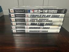 6 PS2  sports game bundle 