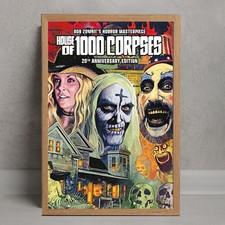 House of 1000 Corpses 20th Anniversary Horror Poster Wall Art