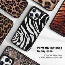 For Apple iPhone 16 Pro - Animal Print Leather Feeling Impact Cover Case
