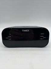 Timex T231Y Alarm Clock Radio 2 Alarm Radio Buzzer Display Dimmer Snooze/Sleep
